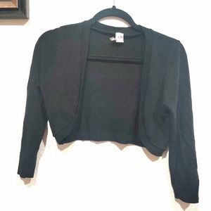 Black Cardigan in Large by Debut